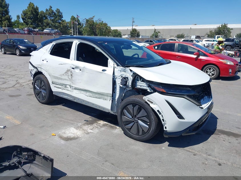 2025 Nissan Ariya VIN JN8BF0BE1SM462308 — IAAI salvage auction photo