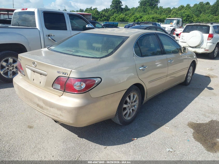 2004 Lexus Es 330 VIN JTHBA30G245032797 IAAI salvage auction — NORMAL WEAR, Clear (Louisiana), sold $425 on 2026-07-07 (photo 4)