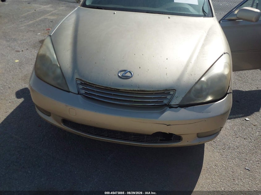 2004 Lexus Es 330 VIN JTHBA30G245032797 IAAI salvage auction — NORMAL WEAR, Clear (Louisiana), sold $425 on 2026-07-07 (photo 6)