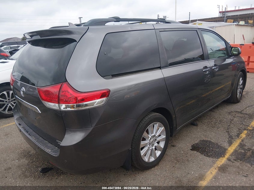 2012 Toyota Sienna VIN 5TDDK3DC8CS030771 IAAI salvage auction — HAIL, Clear (Colorado), sold $1,050 on 2026-07-28 (photo 4)