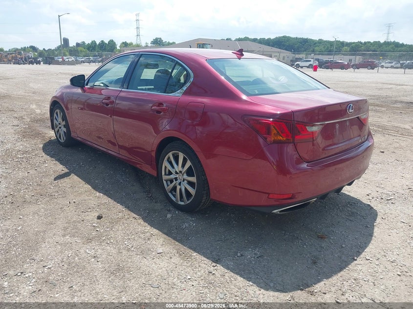 2013 Lexus Gs VIN JTHCE1BL0D5006139 IAAI salvage auction — NORMAL WEAR, Clear (Montana), sold $50 on 2026-07-28 (photo 3)