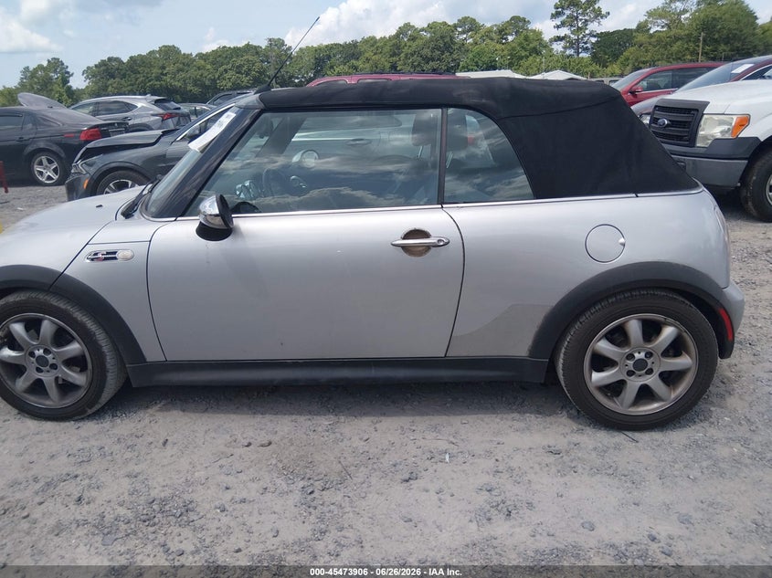 2008 Mini Cooper VIN WMWRH33588TU80725 IAAI salvage auction — NORMAL WEAR, Clear (South Carolina), sold $475 on 2026-07-07 (photo 6)