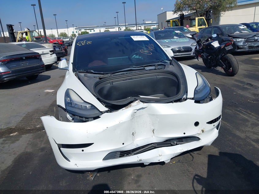 2018 Tesla Model 3 VIN 5YJ3E1EA7JF162488 IAAI salvage auction — FRONT END, Salvage Title, sold $5,175 on 2026-07-24 (photo 6)