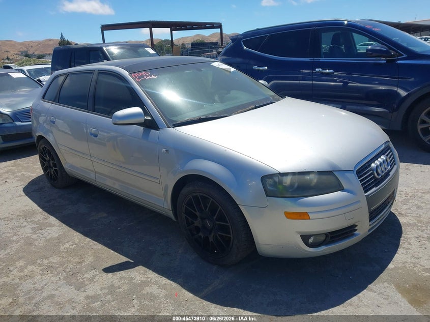 2006 Audi A3 VIN WAUMF78P96A006230 IAAI salvage auction — NORMAL WEAR, Clear - Dealer Only (California), sold $325 on 2026-07-09 (photo 1)