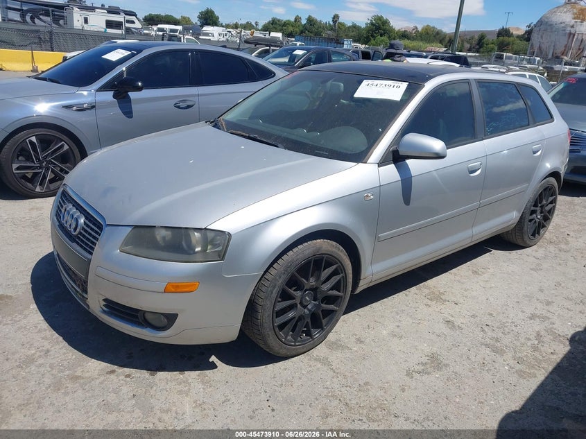 2006 Audi A3 VIN WAUMF78P96A006230 IAAI salvage auction — NORMAL WEAR, Clear - Dealer Only (California), sold $325 on 2026-07-09 (photo 2)