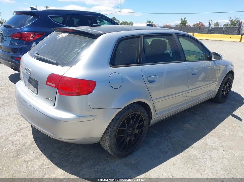 2006 Audi A3 VIN WAUMF78P96A006230 IAAI salvage auction — NORMAL WEAR, Clear - Dealer Only (California), sold $325 on 2026-07-09 (photo 4)