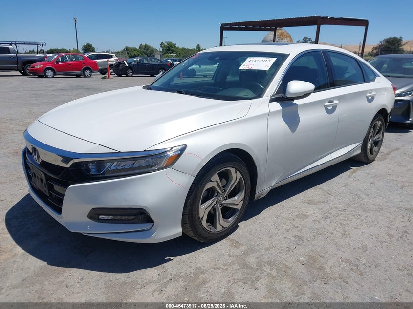 2018 Honda Accord VIN 1HGCV1F51JA234166 IAAI salvage auction — REAR END, Salvage (California), sold $5,800 on 2026-07-09 (photo 2)