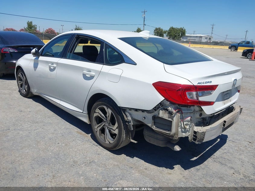 2018 Honda Accord VIN 1HGCV1F51JA234166 IAAI salvage auction — REAR END, Salvage (California), sold $5,800 on 2026-07-09 (photo 3)