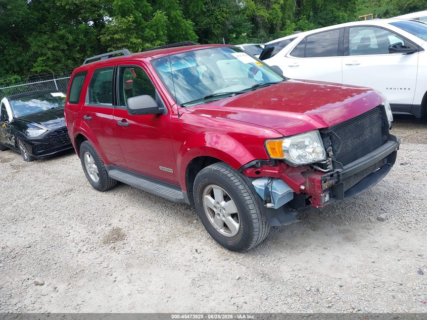 2008 Ford Escape VIN 1FMCU02Z78KC99866 IAAI salvage auction — FRONT END, Salvage (Ohio), sold $450 on 2026-07-09 (photo 1)