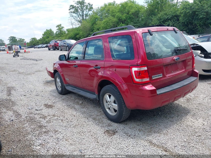 2008 Ford Escape VIN 1FMCU02Z78KC99866 IAAI salvage auction — FRONT END, Salvage (Ohio), sold $450 on 2026-07-09 (photo 3)