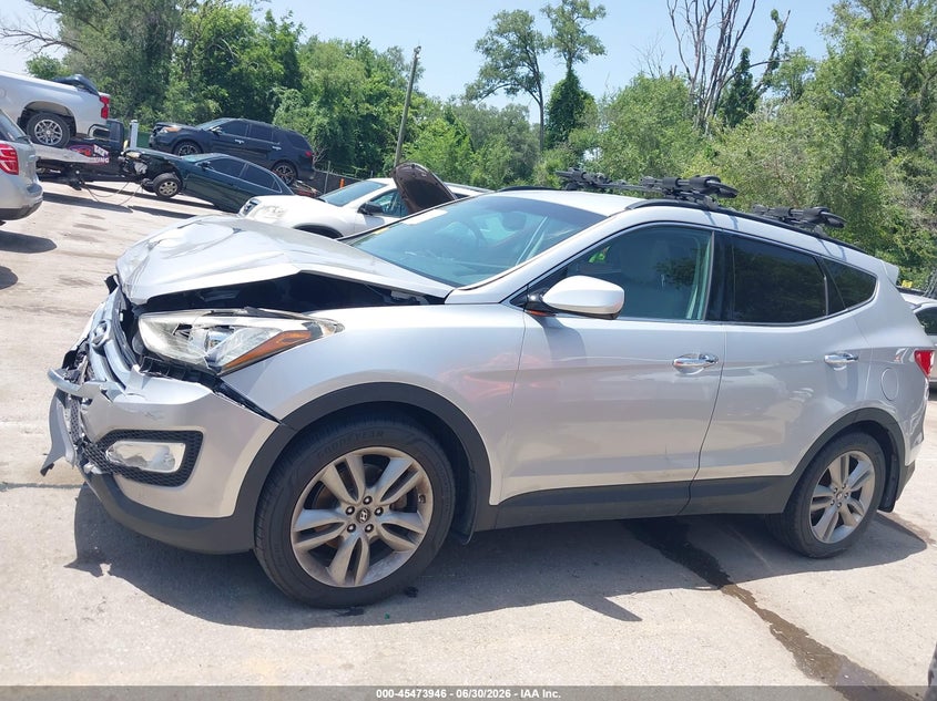 2013 Hyundai Santa fe VIN 5XYZUDLA3DG051936 IAAI salvage auction — FRONT END, Salvage (Kansas), sold $725 on 2026-07-31 (photo 2)