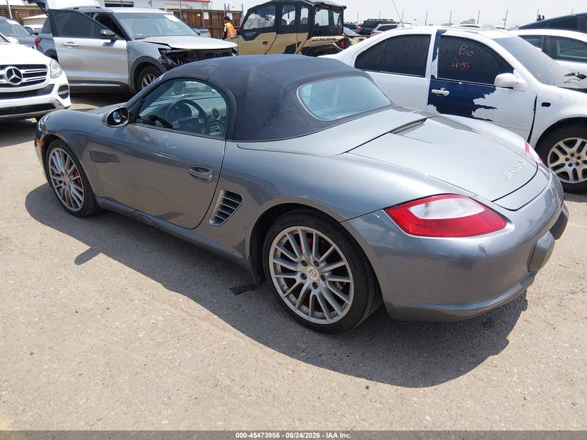 2005 Porsche Boxster VIN WP0CB29845U731512 IAAI salvage auction — SIDE, Salvage (Colorado), sold $3,300 on 2026-08-12 (photo 3)