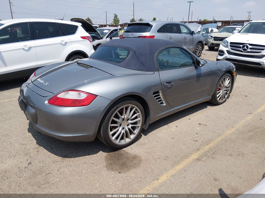 2005 Porsche Boxster VIN WP0CB29845U731512 IAAI salvage auction — SIDE, Salvage (Colorado), sold $3,300 on 2026-08-12 (photo 4)
