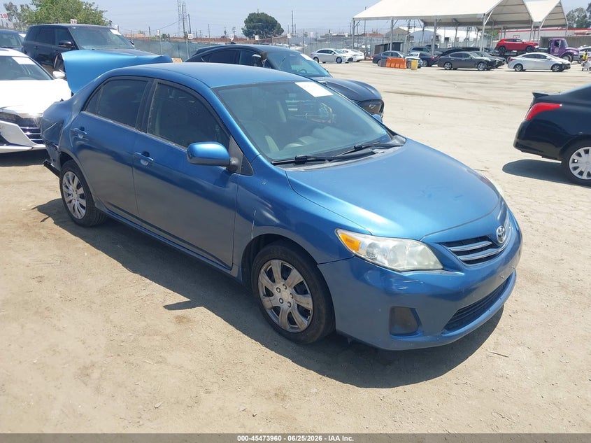 2013 Toyota Corolla VIN 5YFBU4EE4DP181169 IAAI salvage auction — REAR END, Salvage (California), sold $1,525 on 2026-07-29 (photo 1)