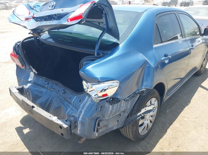 2013 Toyota Corolla VIN 5YFBU4EE4DP181169 IAAI salvage auction — REAR END, Salvage (California), sold $1,525 on 2026-07-29 (photo 6)