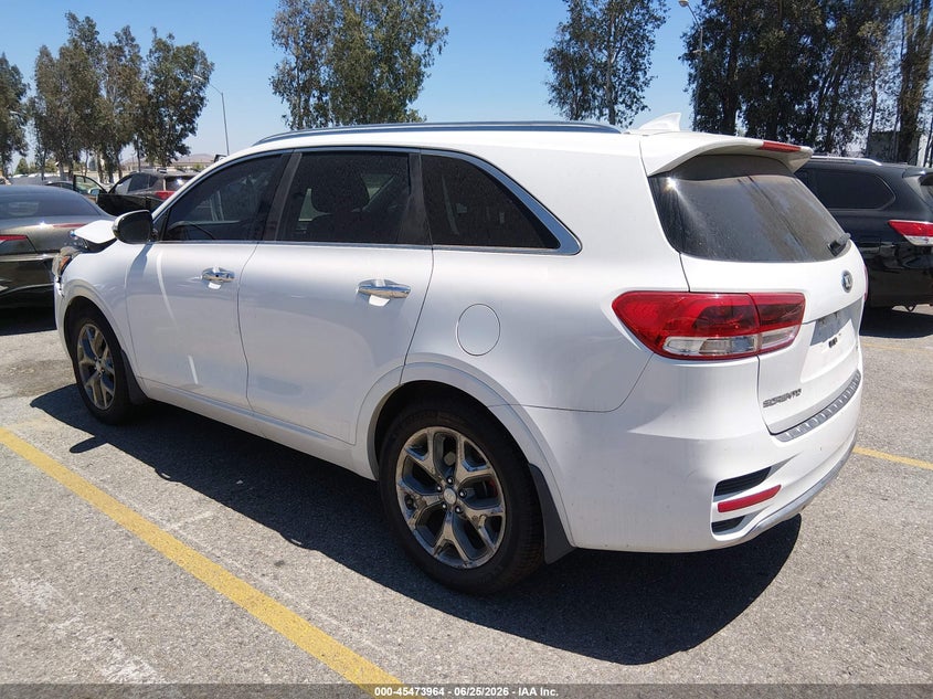 2016 Kia Sorento VIN 5XYPK4A58GG117243 IAAI salvage auction — FRONT END, Salvage (California), sold $3,250 on 2026-07-21 (photo 3)