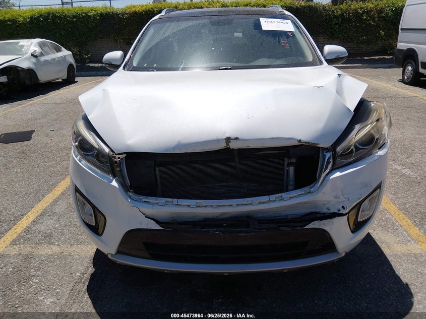 2016 Kia Sorento VIN 5XYPK4A58GG117243 IAAI salvage auction — FRONT END, Salvage (California), sold $3,250 on 2026-07-21 (photo 6)