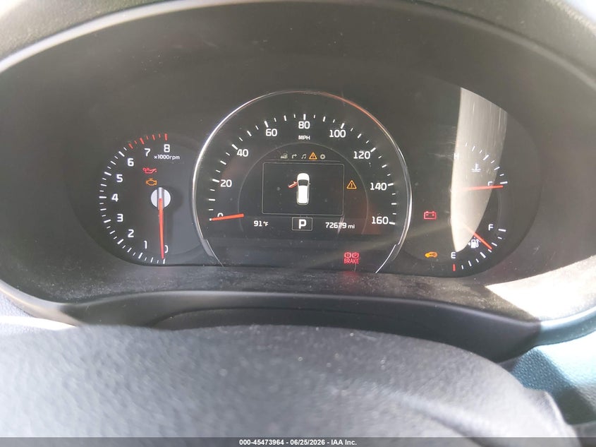 2016 Kia Sorento VIN 5XYPK4A58GG117243 IAAI salvage auction — FRONT END, Salvage (California), sold $3,250 on 2026-07-21 (photo 7)
