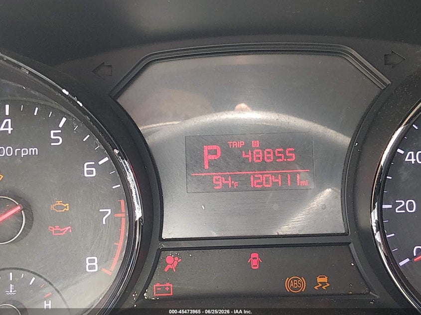2016 Kia SEDONA VIN KNDMB5C11G6125996 IAAI salvage auction — ALL OVER, Salvage (California), sold $1,025 on 2026-07-07 (photo 7)