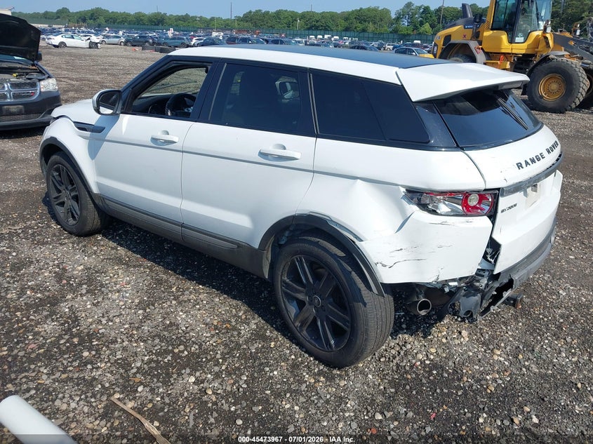 2013 Land rover Range rover evoque VIN SALVP2BG3DH783192 IAAI salvage auction — REAR END, Mv-907A (New York), sold $925 on 2026-07-14 (photo 3)