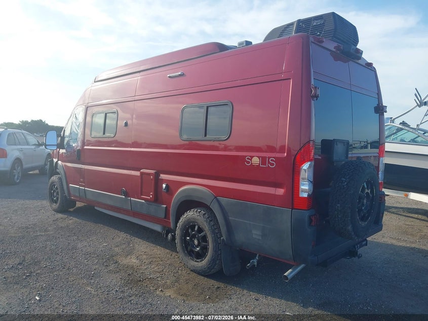 2021 Ram Promaster city VIN 3C6FRVJG8ME504745 IAAI salvage auction — SIDE, Original (Texas), sold $31,800 on 2026-08-25 (photo 3)