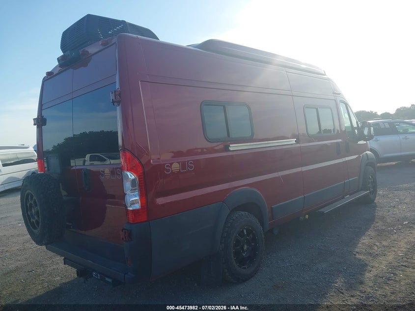 2021 Ram Promaster city VIN 3C6FRVJG8ME504745 IAAI salvage auction — SIDE, Original (Texas), sold $31,800 on 2026-08-25 (photo 4)