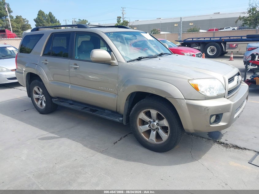 2008 Toyota 4runner VIN JTEBU17R78K002167 IAAI salvage auction — NORMAL WEAR, Clear - Dealer Only (California), sold $3,600 on 2026-07-29 (photo 1)