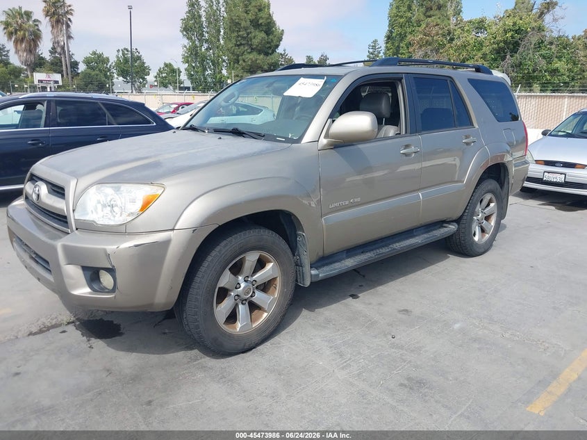 2008 Toyota 4runner VIN JTEBU17R78K002167 IAAI salvage auction — NORMAL WEAR, Clear - Dealer Only (California), sold $3,600 on 2026-07-29 (photo 2)