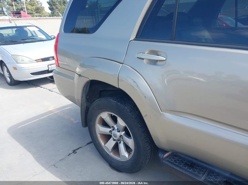 2008 Toyota 4runner VIN JTEBU17R78K002167 IAAI salvage auction — NORMAL WEAR, Clear - Dealer Only (California), sold $3,600 on 2026-07-29 (photo 6)