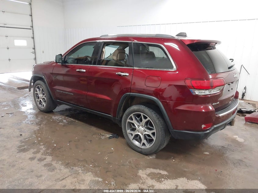 2020 Jeep Grand cherokee VIN 1C4RJFBG8LC398899 IAAI salvage auction — FRONT END, Regular (South Dakota), sold $4,400 on 2026-07-31 (photo 3)
