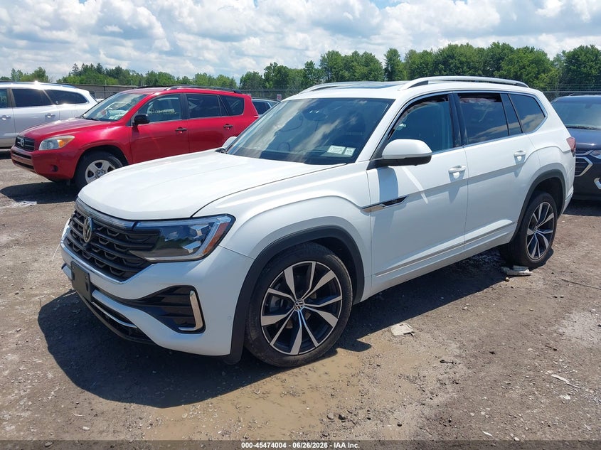 2025 Volkswagen Atlas VIN 1V2FR2CA2SC504937 IAAI salvage auction — SIDE, Mv-907A (New York), sold $13,400 on 2026-07-30 (photo 2)