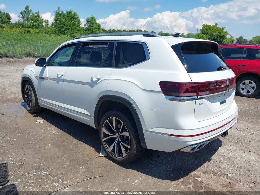 2025 Volkswagen Atlas VIN 1V2FR2CA2SC504937 IAAI salvage auction — SIDE, Mv-907A (New York), sold $13,400 on 2026-07-30 (photo 3)