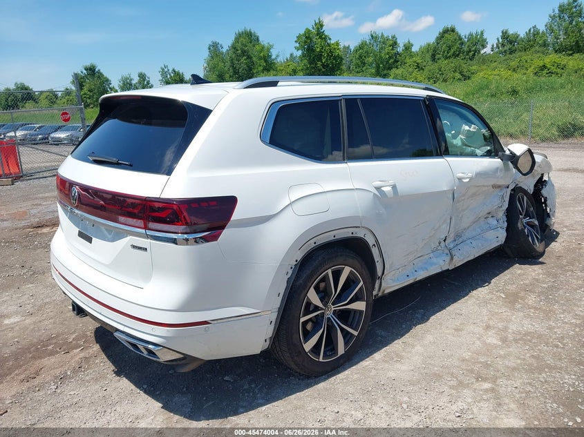 2025 Volkswagen Atlas VIN 1V2FR2CA2SC504937 IAAI salvage auction — SIDE, Mv-907A (New York), sold $13,400 on 2026-07-30 (photo 4)