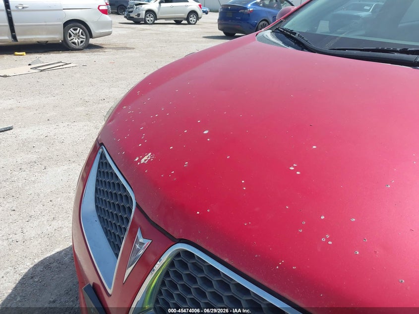 2009 Pontiac Vibe VIN 5Y2SR67009Z442812 IAAI salvage auction — HAIL, Original (Texas), sold $875 on 2026-07-22 (photo 6)