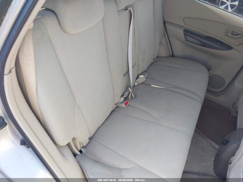2007 Hyundai Tucson VIN KM8JM12B67U588787 IAAI salvage auction — FRONT & REAR, Clear (New York), sold $750 on 2026-07-28 (photo 8)