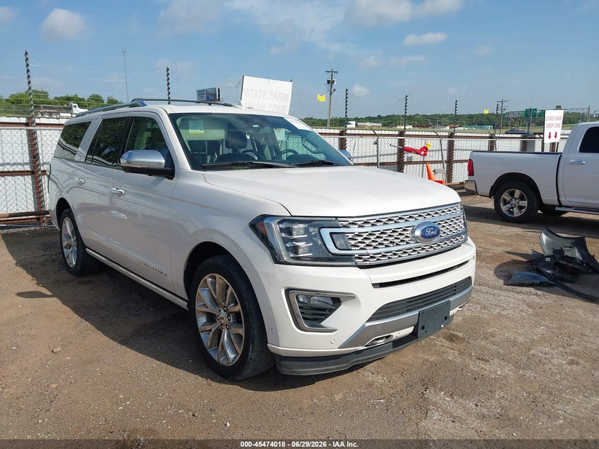 2019 Ford Expedition VIN 1FMJK1MT1KEA07467 — IAAI salvage auction photo