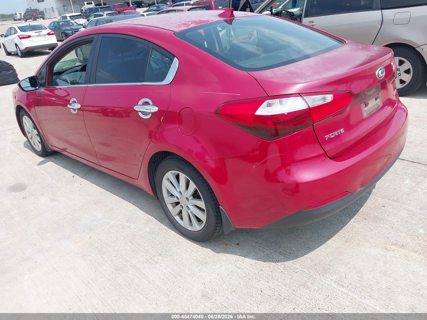 2015 Kia Forte VIN KNAFX4A82F5304862 IAAI salvage auction — WATER/FLOOD, Salvage (Texas), sold $400 on 2026-07-10 (photo 3)