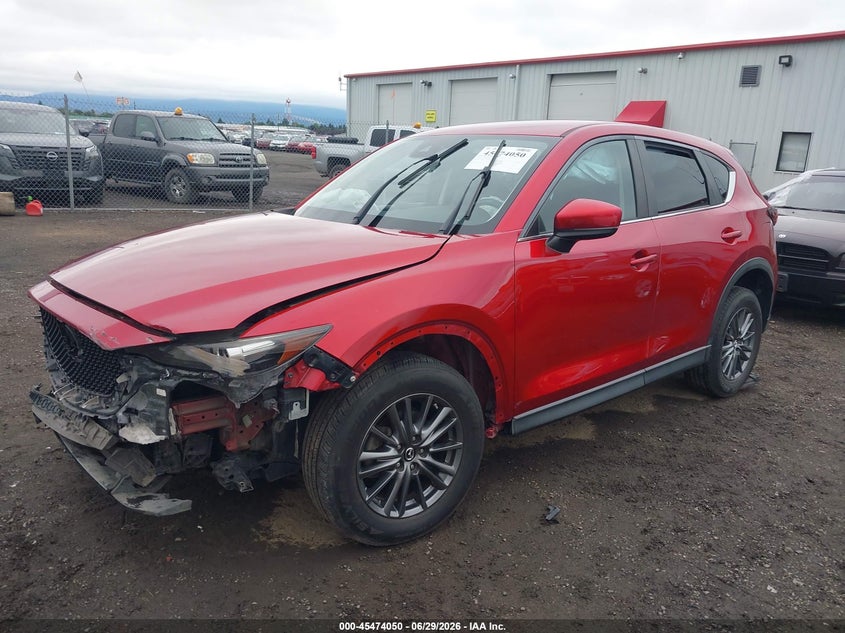 2017 Mazda Cx-5 VIN JM3KFBCL1H0105433 IAAI salvage auction — FRONT END, Salvage Title, sold $1,300 on 2026-07-28 (photo 2)