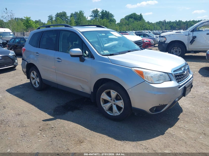 2015 Subaru Forester VIN JF2SJAKC6FH498350 IAAI salvage auction — FRONT END, Salvage Title, sold $2,075 on 2026-07-17 (photo 1)