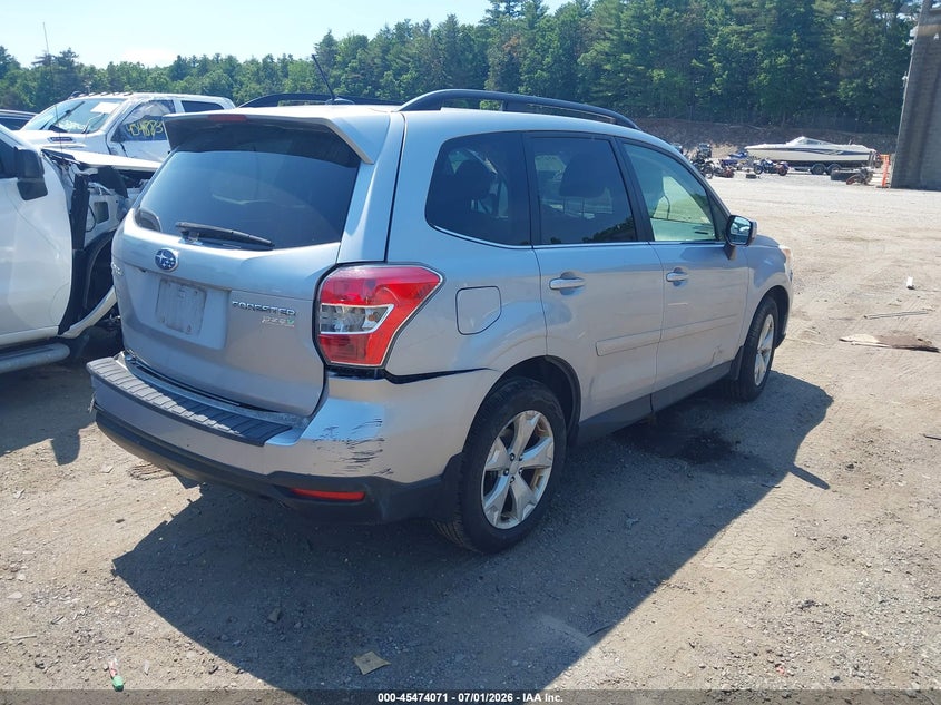 2015 Subaru Forester VIN JF2SJAKC6FH498350 IAAI salvage auction — FRONT END, Salvage Title, sold $2,075 on 2026-07-17 (photo 4)