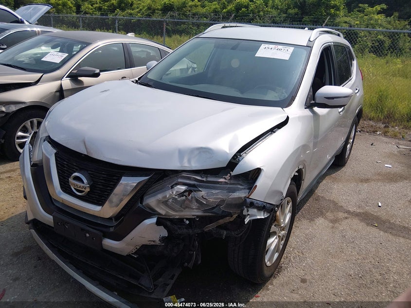 2017 Nissan Rogue VIN KNMAT2MT2HP525253 IAAI salvage auction — FRONT END, Salvage (Louisiana), sold $1,350 on 2026-07-15 (photo 2)