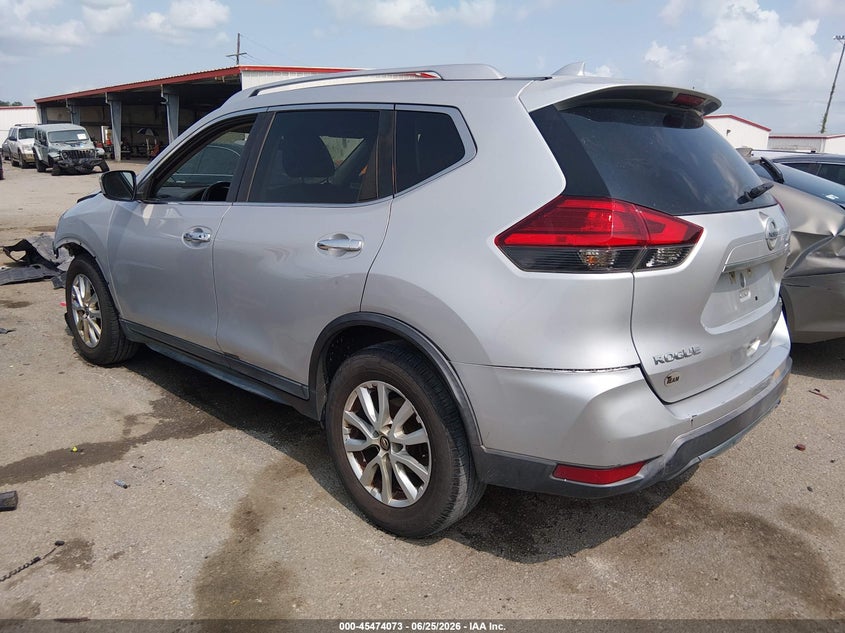 2017 Nissan Rogue VIN KNMAT2MT2HP525253 IAAI salvage auction — FRONT END, Salvage (Louisiana), sold $1,350 on 2026-07-15 (photo 3)