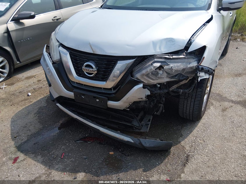 2017 Nissan Rogue VIN KNMAT2MT2HP525253 IAAI salvage auction — FRONT END, Salvage (Louisiana), sold $1,350 on 2026-07-15 (photo 6)
