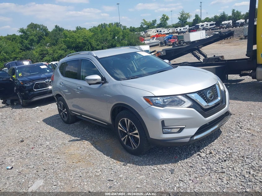2017 Nissan Rogue VIN JN8AT2MT6HW399764 IAAI salvage auction — REAR END, Salvage (Tennessee), sold $3,600 on 2026-07-30 (photo 1)