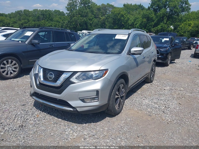 2017 Nissan Rogue VIN JN8AT2MT6HW399764 IAAI salvage auction — REAR END, Salvage (Tennessee), sold $3,600 on 2026-07-30 (photo 2)