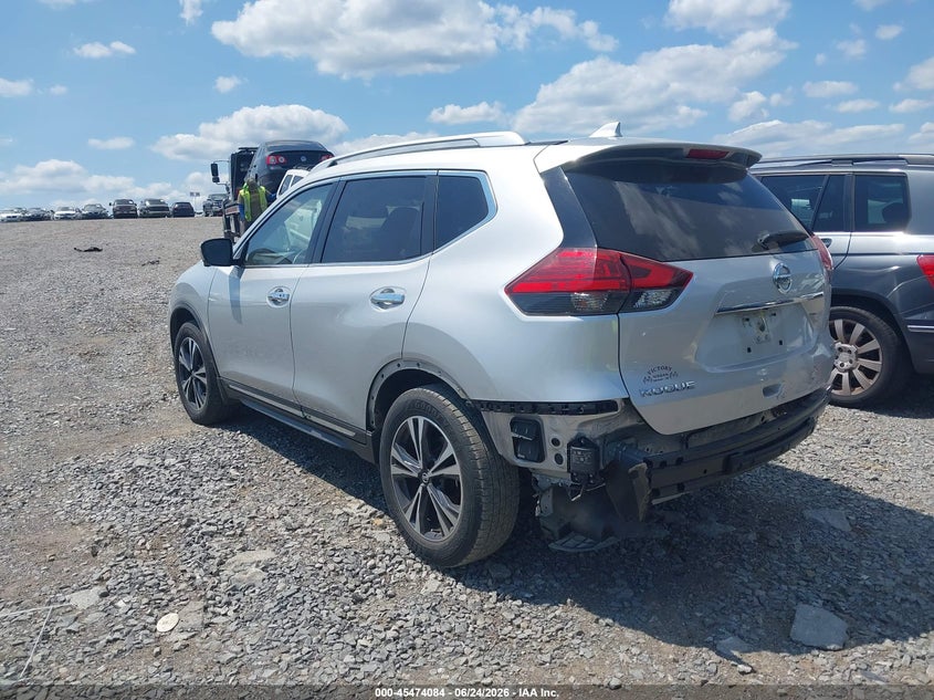 2017 Nissan Rogue VIN JN8AT2MT6HW399764 IAAI salvage auction — REAR END, Salvage (Tennessee), sold $3,600 on 2026-07-30 (photo 3)