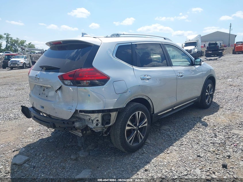 2017 Nissan Rogue VIN JN8AT2MT6HW399764 IAAI salvage auction — REAR END, Salvage (Tennessee), sold $3,600 on 2026-07-30 (photo 4)
