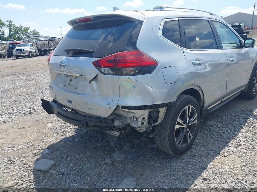 2017 Nissan Rogue VIN JN8AT2MT6HW399764 IAAI salvage auction — REAR END, Salvage (Tennessee), sold $3,600 on 2026-07-30 (photo 6)