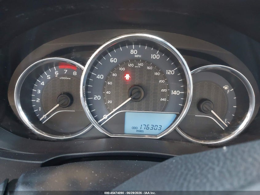 2016 Toyota Corolla VIN 5YFBURHE5GP377005 IAAI salvage auction — LEFT REAR, Rebuildable (Florida), sold $2,300 on 2026-07-28 (photo 7)