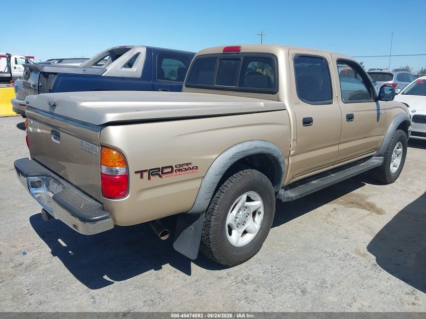 2002 Toyota Tacoma VIN 5TEGN92N12Z114847 IAAI salvage auction — NORMAL WEAR, Clear - Dealer Only (California), sold $4,475 on 2026-07-09 (photo 4)